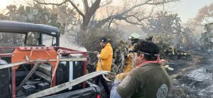 COMITÉ DE MANEJO DEL FUEGO CONTROLA INCENDIOS EN MEXQUITIC Y CIUDAD FERNÁNDEZ