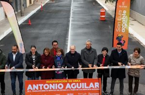 Alcalde Galindo inauguró importante circuito vial en Morales