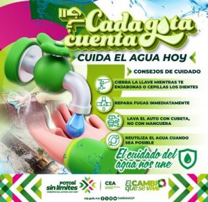 ESTADO IMPULSA CULTURA DEL AGUA ANTE TEMPORADA DE CALOR