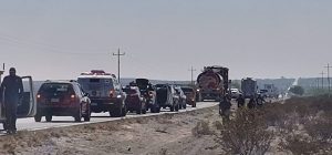 Vuelca pipa de Gas en la carretera Cedral – Vanegas