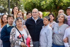 Alcalde Galindo atiende drenaje colapsado en San Juan de Guadalupe